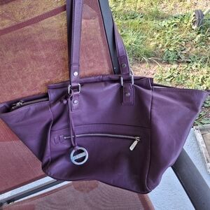 CMD Purple Leather Purse